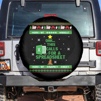 Funny Excel Christmas Tree Spare Tire Cover This Calls for a Spreadsheet Xmas DIV0 Errors - Wonder Print Shop