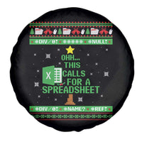 Funny Excel Christmas Tree Spare Tire Cover This Calls for a Spreadsheet Xmas DIV0 Errors - Wonder Print Shop