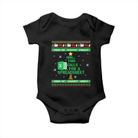 Funny Excel Christmas Tree Baby Onesie This Calls for a Spreadsheet Xmas DIV0 Errors - Wonder Print Shop