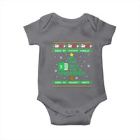 Funny Excel Christmas Tree Baby Onesie This Calls for a Spreadsheet Xmas DIV0 Errors - Wonder Print Shop