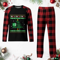 Funny Excel Christmas Tree Plaid Pajama Set This Calls for a Spreadsheet Xmas DIV0 Errors - Wonder Print Shop