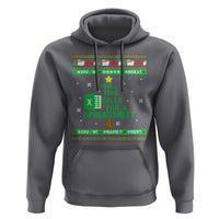 Funny Excel Christmas Tree Hoodie This Calls for a Spreadsheet Xmas DIV0 Errors - Wonder Print Shop