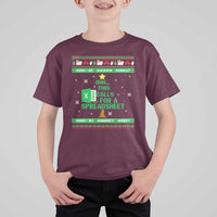 Funny Excel Christmas Tree T Shirt For Kid This Calls for a Spreadsheet Xmas DIV0 Errors - Wonder Print Shop