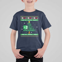Funny Excel Christmas Tree T Shirt For Kid This Calls for a Spreadsheet Xmas DIV0 Errors - Wonder Print Shop