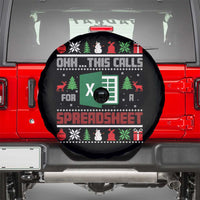 This Calls for a Spreadsheet Christmas Spare Tire Cover Funny Excel Xmas Gift for Data Nerds Accountants - Wonder Print Shop