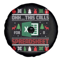 This Calls for a Spreadsheet Christmas Spare Tire Cover Funny Excel Xmas Gift for Data Nerds Accountants - Wonder Print Shop