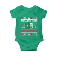 This Calls for a Spreadsheet Christmas Baby Onesie Funny Excel Xmas Gift for Data Nerds Accountants - Wonder Print Shop