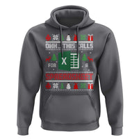 This Calls for a Spreadsheet Christmas Hoodie Funny Excel Xmas Gift for Data Nerds Accountants - Wonder Print Shop