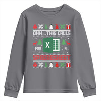 This Calls for a Spreadsheet Christmas Youth Sweatshirt Funny Excel Xmas Gift for Data Nerds Accountants - Wonder Print Shop