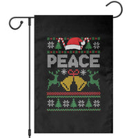 I am Peace Funny Christmas Matching Couple Garden Flag Offensive Adult Humor Festive Holiday - Wonder Print Shop