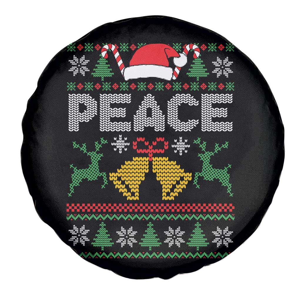 I am Peace Funny Christmas Matching Couple Spare Tire Cover Offensive Adult Humor Festive Holiday - Wonder Print Shop