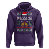I am Peace Funny Christmas Matching Couple Hoodie Offensive Adult Humor Festive Holiday - Wonder Print Shop