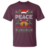 I am Peace Funny Christmas Matching Couple T Shirt Offensive Adult Humor Festive Holiday - Wonder Print Shop