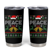 I am Peace Funny Christmas Matching Couple Tumbler Cup Offensive Adult Humor Festive Holiday - Wonder Print Shop