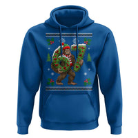 67 Meme Christmas Bigfoot Hoodie Funny Six Seven Wreath Sasquatch Holiday Gag Gift - Wonder Print Shop