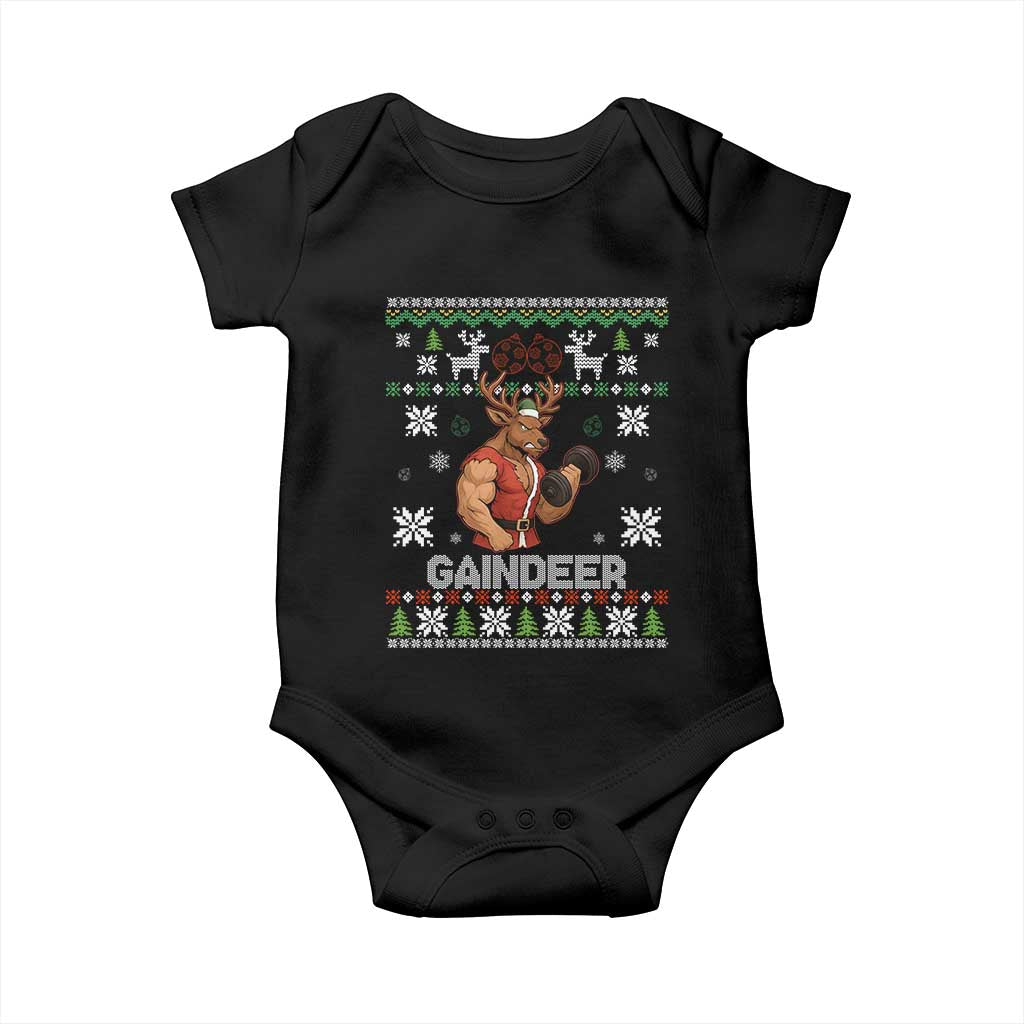 Christmas Bruh 67 Green Hands Baby Onesie Monster Six Seven Meme Holiday Gag Gift - Wonder Print Shop
