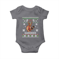 Christmas Bruh 67 Green Hands Baby Onesie Monster Six Seven Meme Holiday Gag Gift - Wonder Print Shop