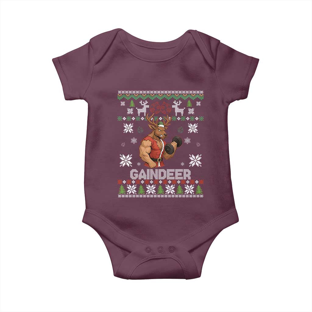 Christmas Bruh 67 Green Hands Baby Onesie Monster Six Seven Meme Holiday Gag Gift - Wonder Print Shop