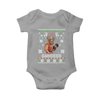 Christmas Bruh 67 Green Hands Baby Onesie Monster Six Seven Meme Holiday Gag Gift - Wonder Print Shop