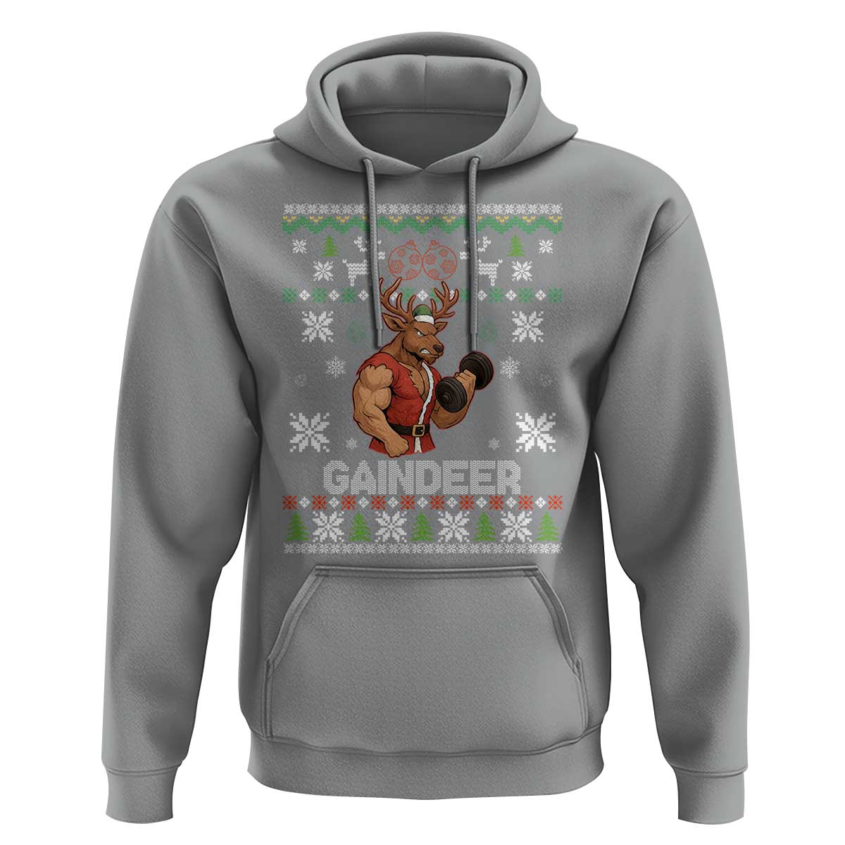 Christmas Bruh 67 Green Hands Hoodie Monster Six Seven Meme Holiday Gag Gift - Wonder Print Shop