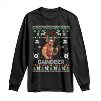 Christmas Bruh 67 Green Hands Long Sleeve Shirt Monster Six Seven Meme Holiday Gag Gift - Wonder Print Shop