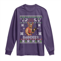 Christmas Bruh 67 Green Hands Long Sleeve Shirt Monster Six Seven Meme Holiday Gag Gift - Wonder Print Shop