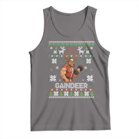 Christmas Bruh 67 Green Hands Tank Top Monster Six Seven Meme Holiday Gag Gift - Wonder Print Shop
