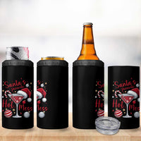 Funny Santa Favorite Hot Mess 4 in 1 Can Cooler Tumbler Christmas Drinking Cocktail Lover - Wonder Print Shop