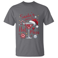 Funny Santa Favorite Hot Mess T Shirt Christmas Drinking Cocktail Lover - Wonder Print Shop