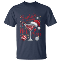Funny Santa Favorite Hot Mess T Shirt Christmas Drinking Cocktail Lover - Wonder Print Shop
