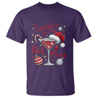 Funny Santa Favorite Hot Mess T Shirt Christmas Drinking Cocktail Lover - Wonder Print Shop