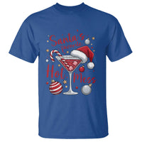 Funny Santa Favorite Hot Mess T Shirt Christmas Drinking Cocktail Lover - Wonder Print Shop