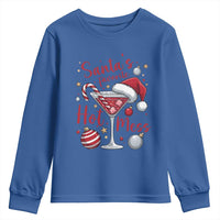 Funny Santa Favorite Hot Mess Youth Sweatshirt Christmas Drinking Cocktail Lover - Wonder Print Shop