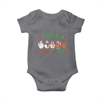 Funny Chicken Christmas Pun Baby Onesie Making a List Chicken It Twice Cute Holiday Farm Animal - Wonder Print Shop