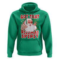 Funny Santa Rizz Christmas Hoodie Got That Rizzmas Spirit Retro Groovy