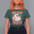 Funny Santa Rizz Christmas T Shirt For Women Got That Rizzmas Spirit Retro Groovy - Wonder Print Shop