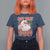 Funny Santa Rizz Christmas T Shirt For Women Got That Rizzmas Spirit Retro Groovy - Wonder Print Shop