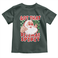 Funny Santa Rizz Christmas Toddler T Shirt Got That Rizzmas Spirit Retro Groovy