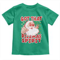 Funny Santa Rizz Christmas Toddler T Shirt Got That Rizzmas Spirit Retro Groovy
