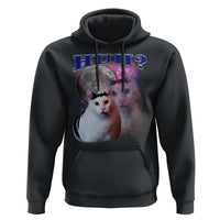 Funny Cat Emotion Meme Hoodie Huh Silly Sarcasm