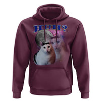 Funny Cat Emotion Meme Hoodie Huh Silly Sarcasm