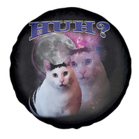 Funny Cat Emotion Meme Spare Tire Cover Huh Silly Sarcasm