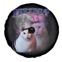 Funny Cat Emotion Meme Spare Tire Cover Huh Silly Sarcasm