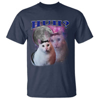 Funny Cat Emotion Meme T Shirt Huh Silly Sarcasm - Wonder Print Shop