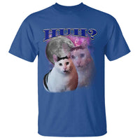 Funny Cat Emotion Meme T Shirt Huh Silly Sarcasm - Wonder Print Shop