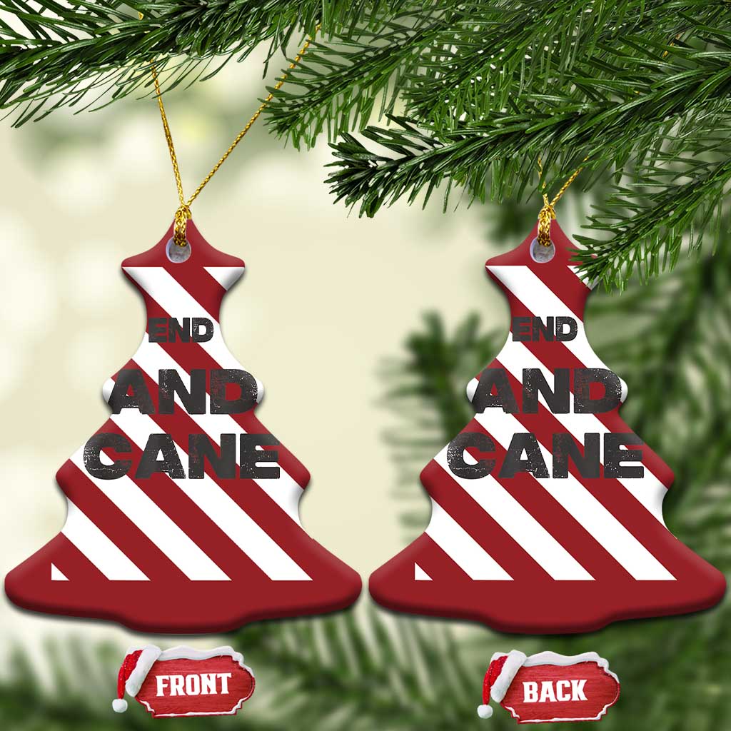 Funny Xmas Costume Christmas Ornament Pretend I'm A Candy Cane - Wonder Print Shop