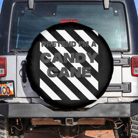 Funny Christmas Costume Spare Tire Cover Pretend I'm A Candy Cane