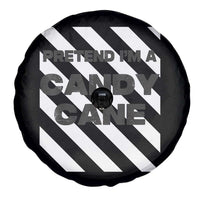 Funny Christmas Costume Spare Tire Cover Pretend I'm A Candy Cane