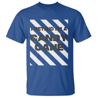 Funny Christmas Costume T Shirt Pretend I'm A Candy Cane - Wonder Print Shop