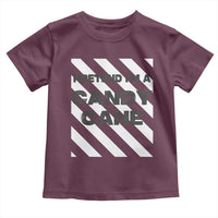 Funny Christmas Costume Toddler T Shirt Pretend I'm A Candy Cane